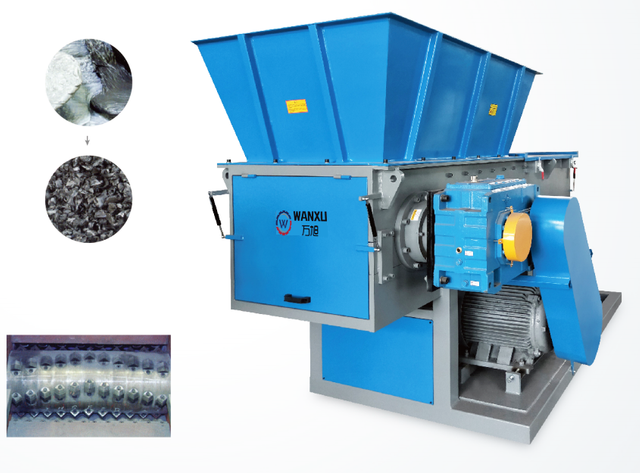 Single Shaft Shredder for Scrap Metal Recycling