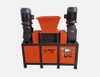 small shredder machine double motor drive crusher machine 