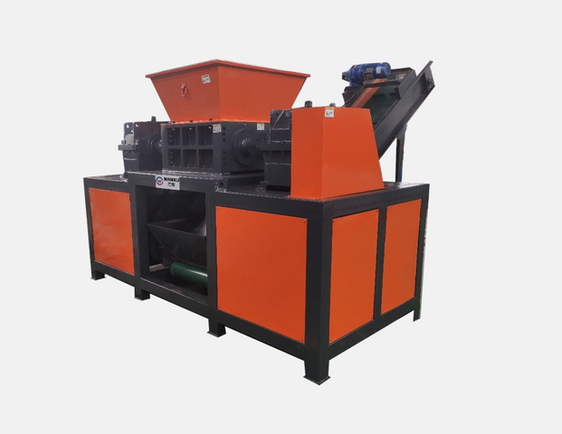 600 Model Large Double Shaft Shredder Machine for Metal Sheet Crushing 