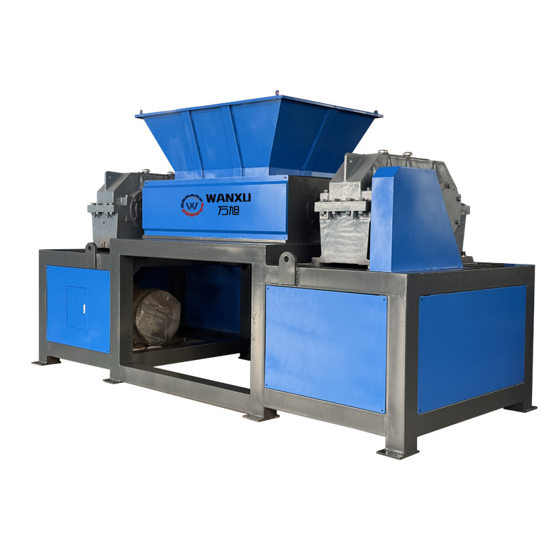 600 Model Large Double Shaft Shredder Machine for Metal Sheet Crushing 