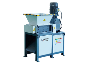 Double Shaft Shredder with Control System for Recycling