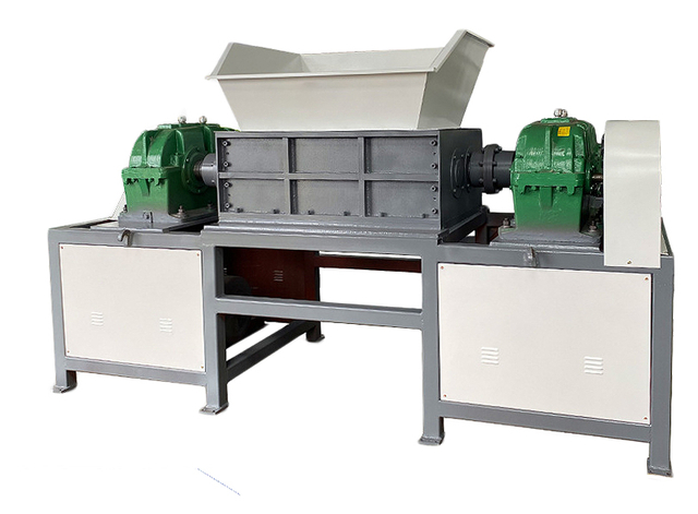 600 Model Large Double Shaft Shredder Machine for Metal Sheet Crushing 
