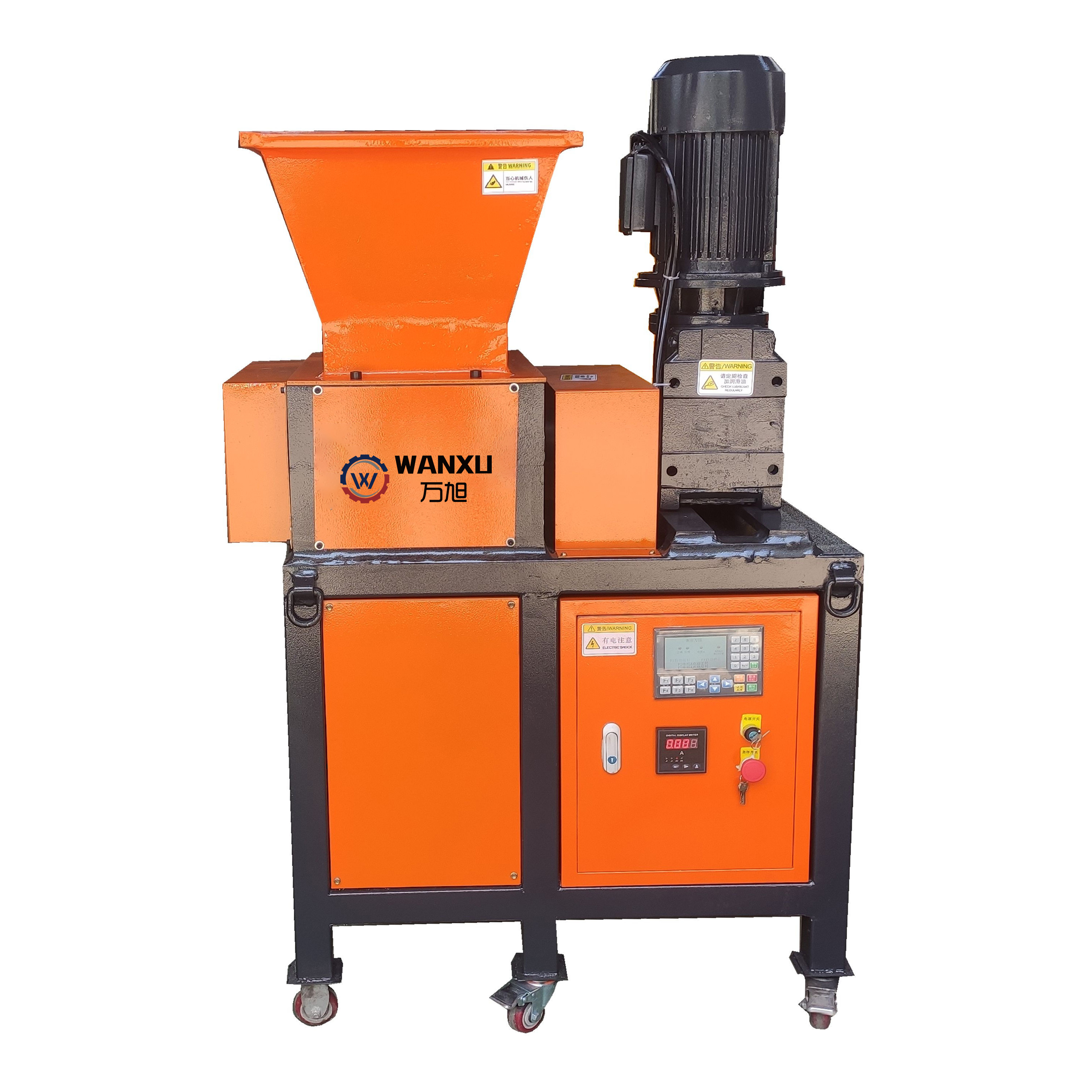 Efficient Double Shaft Shredder for Industrial Use
