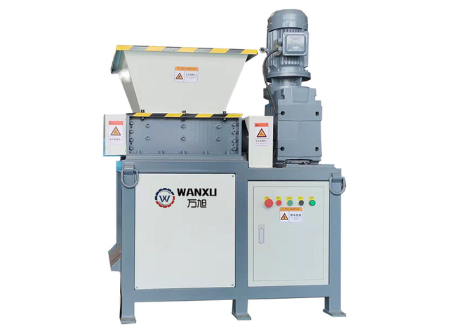 300 model shrdder machine plastic bottle and can crusher machine