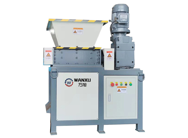300 model shrdder machine plastic bottle and can crusher machine