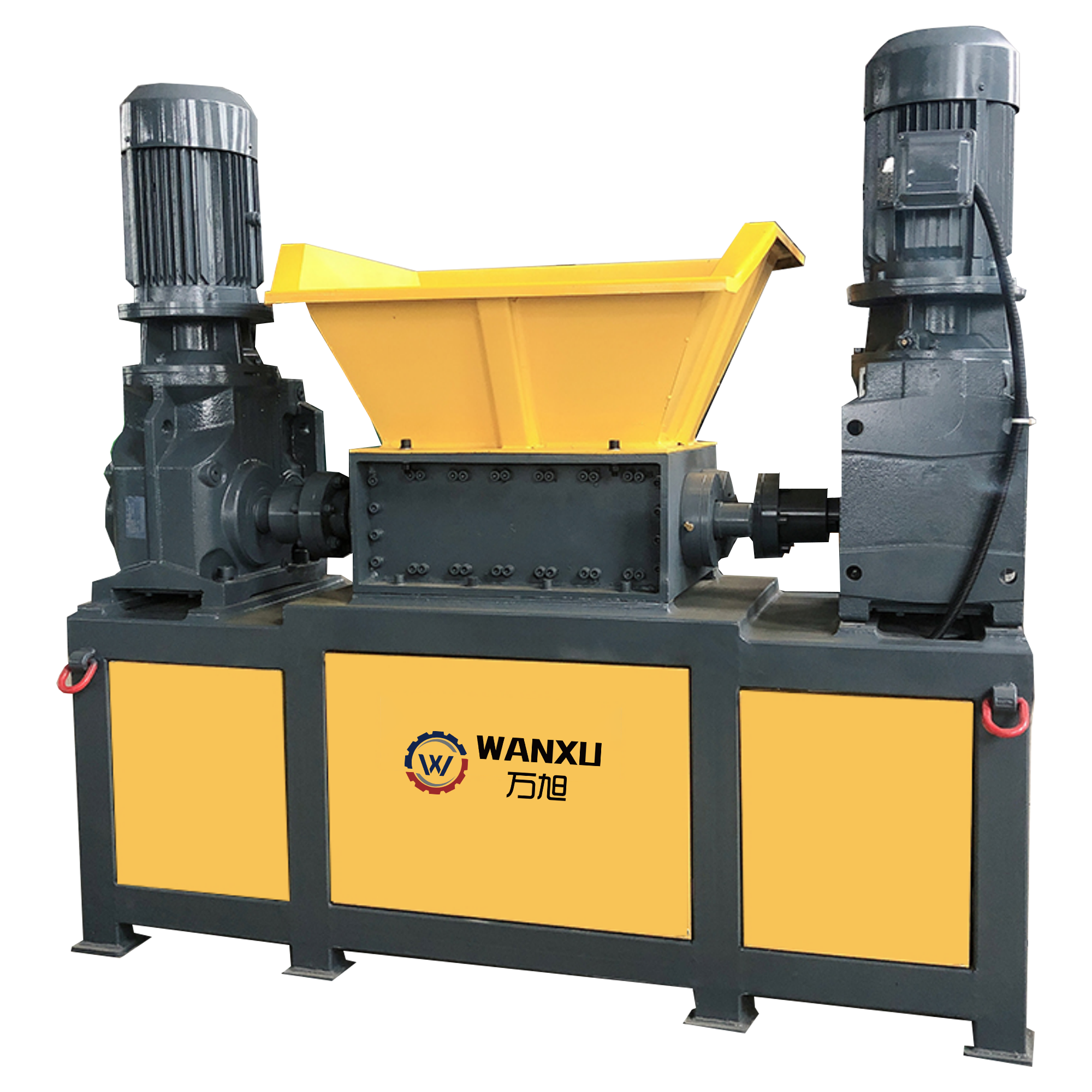 High-Speed Double Shaft Shredder for Metal Recycling