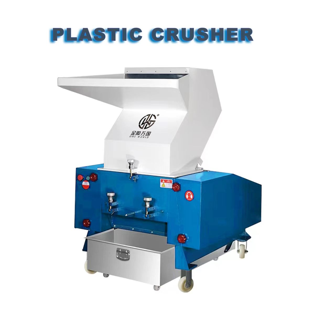 PVC/PP high-speed universal powerful punching machine crusher Low noise PVC plastic