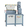 Double Shaft Shredder with Control System for Recycling