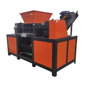 Double Shaft Shredder with Control System for Recycling