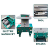 PVC/PP high-speed universal powerful punching machine crusher Low noise PVC plastic