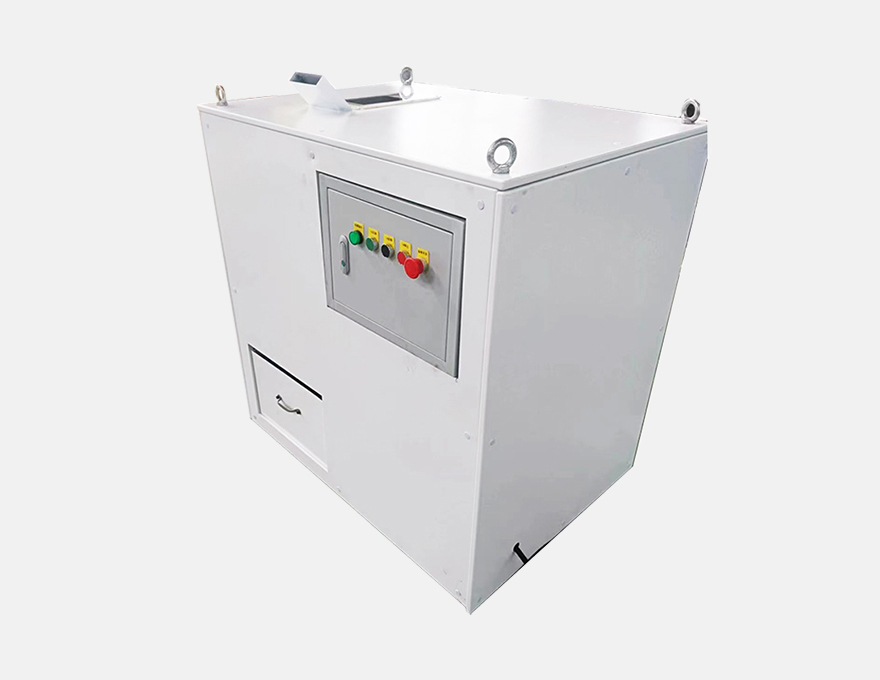 Mini hard drive shredder