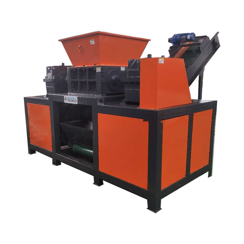 Paper mill waste processing and shredder architecture